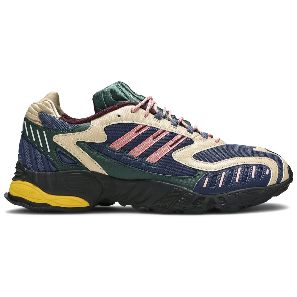 Men's Size 9.5- adidas Torsion TRDC Running Trail Hiking Shoes Blue EF4806 NEW